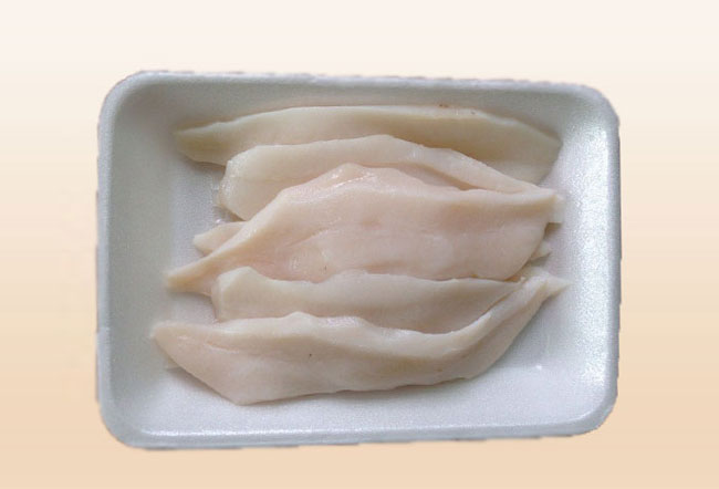 frozen topshell slices