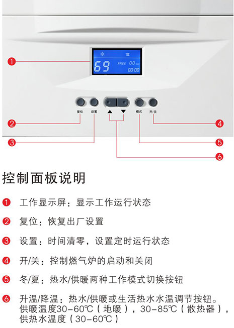 壁挂炉八大优势