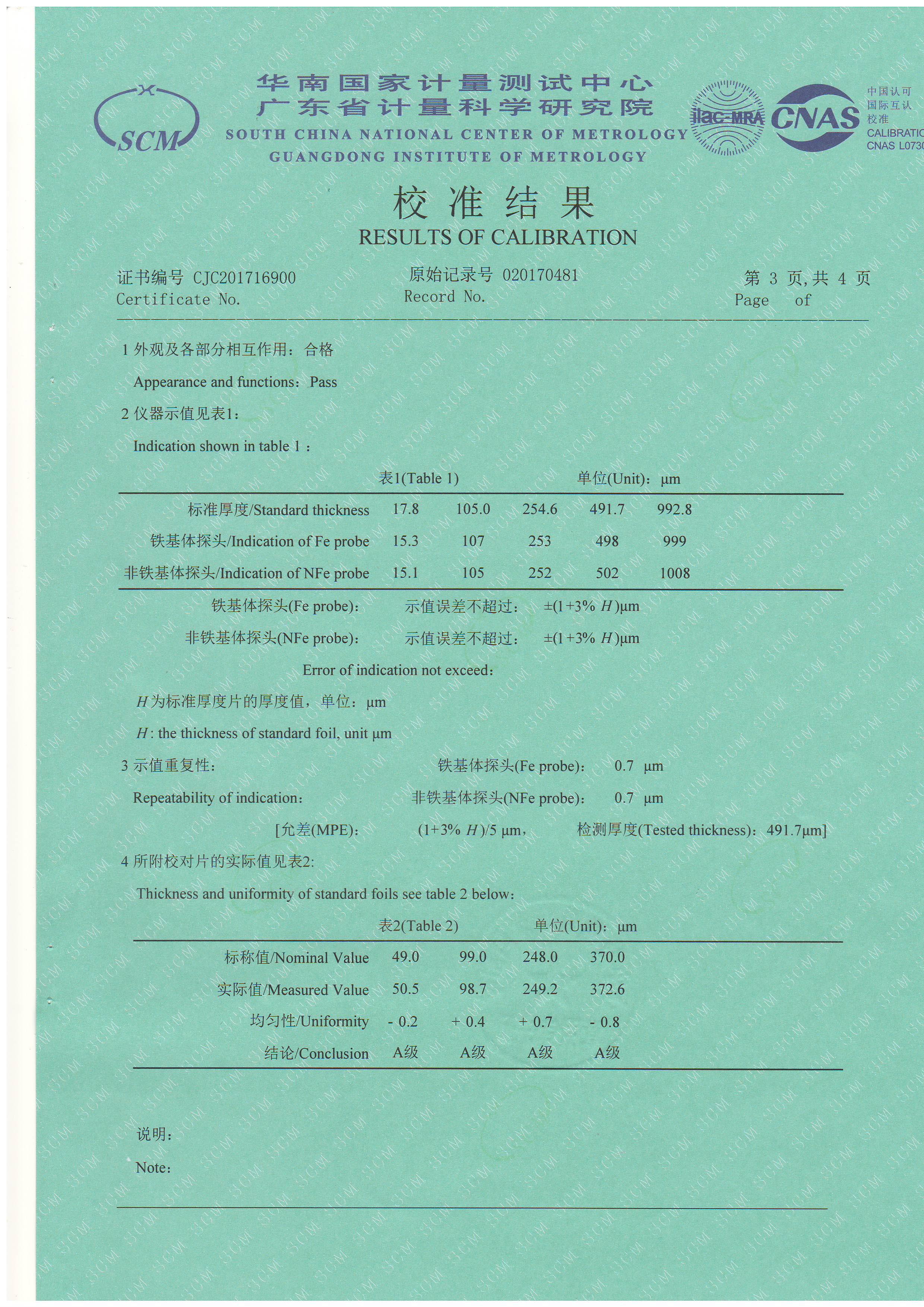 荣誉证书