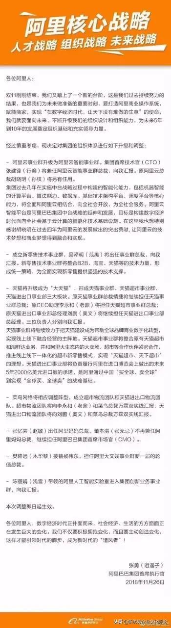 “架构调整年”，阿里、腾讯、小米、京东、万达说变就变！