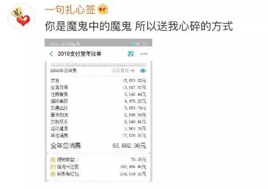 支付宝年帐单来了！朋友圈晒图太扎心！网友：我居然这么有钱？