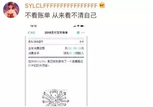 支付宝年帐单来了！朋友圈晒图太扎心！网友：我居然这么有钱？