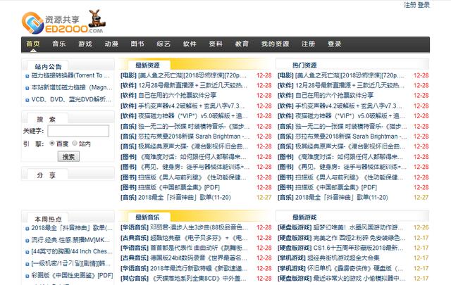 5个逆天黑科技网站百度搜不到的资源都在这里让你资源爆棚