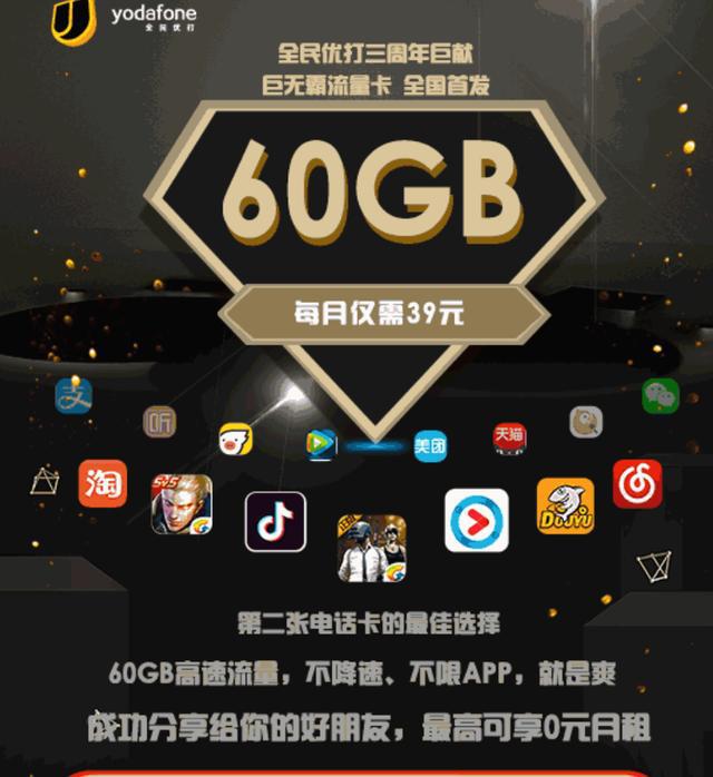 移动花卡新套路？不如拒绝套路享用60GB