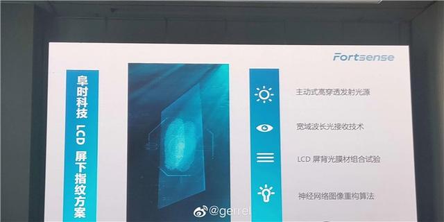 指纹技术迎来革命？LCD也能用！vivo：还有很大的技术差距