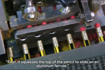 【荐读】铅笔芯是怎么塞进木头里的？用了这么多年总算明白了