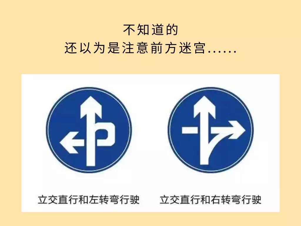 最熟悉交规的时候是科目一 拿到证之后 反而忘记了这些交通标志的细节