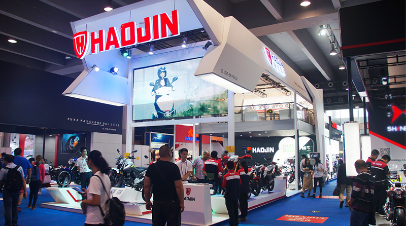 HAOJIN Attend 124th Canton Fair  --High tech, High value, High quality, strong eye-catching.