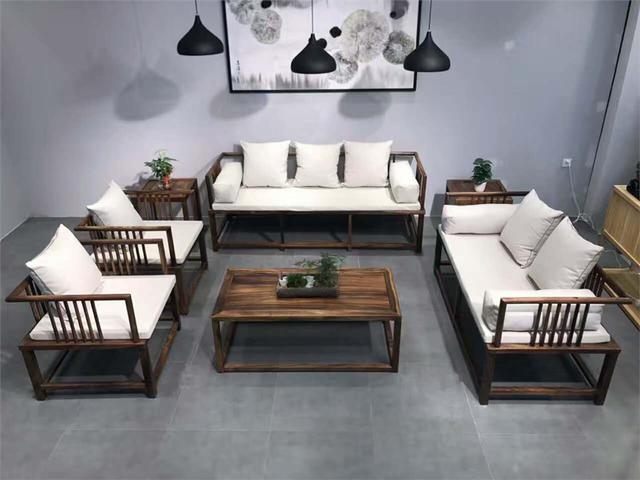 胡桃木新中式家具(沙发)——当下最流行的实木家具之一