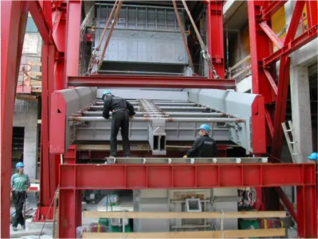 斯特福焚烧炉建设现场