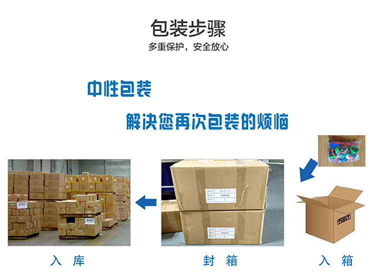 硅胶腕带~中性包装