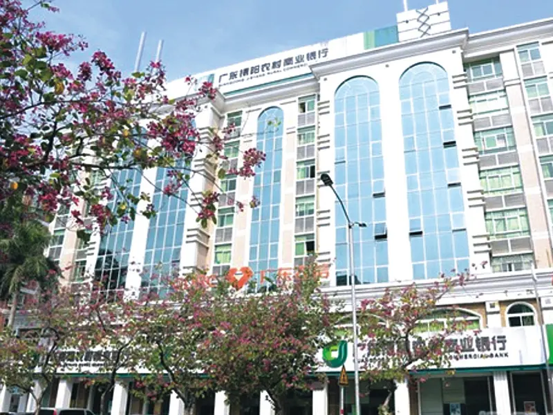 <h3>揭阳市阳美村揭阳农商行</h3>　　农商行在促进农村经济发展中扮演了举足轻重的作用。其面向广大群众服务，人流量大特点决定了电梯的安全和稳定性是其首要关注的因素。<br>　　吉荣电梯采用先进的技术，装配变频主机和变频门机，提高了传统电梯的运行效率，增强其稳定性和平层精确性，在保障安全稳定的同时实现节能环保。优质的产品最终获得客方青睐，获得该项目供货合同。