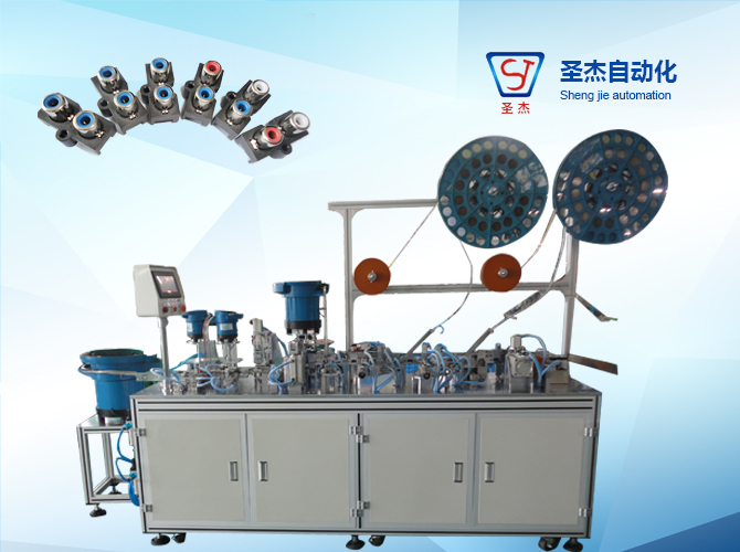 two audio head automatic assembly machine
