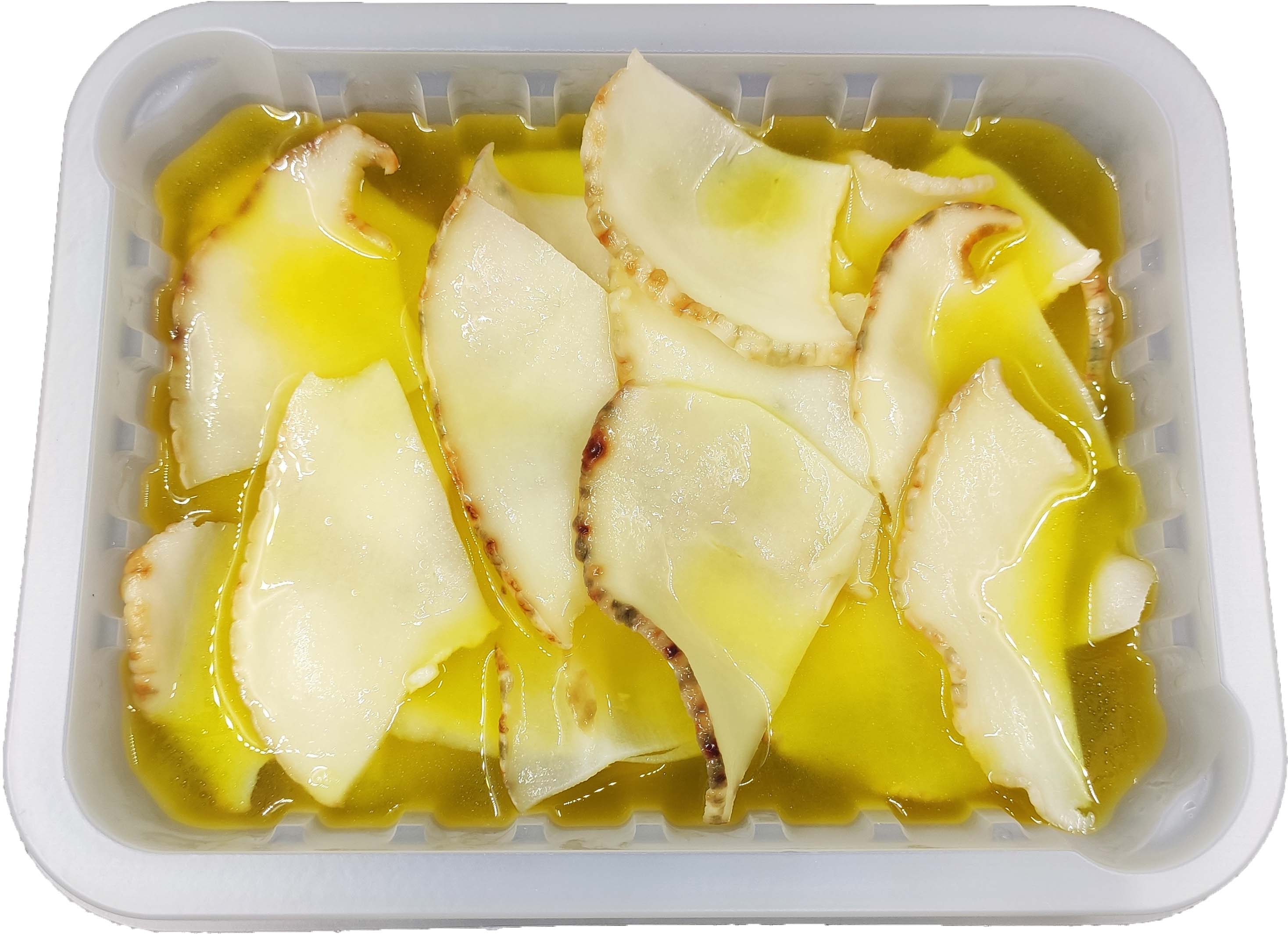 Frozen Topshell Slices In Golden Soup