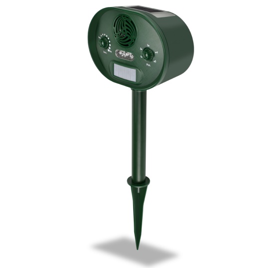 Solar Flashing & Sonic Animal Repeller
