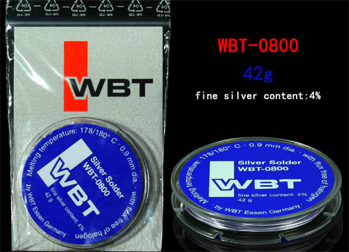 WBT-0800 42g Silver tin