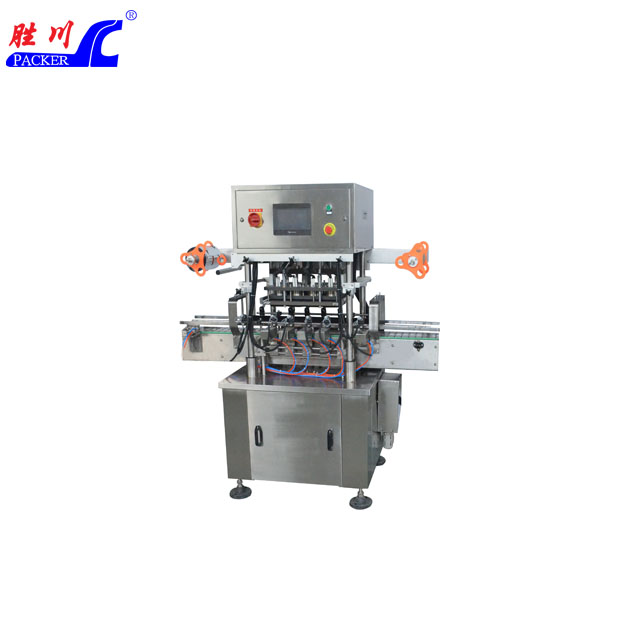 SCRF-VIII-B八頭全自動廣口瓶封口機