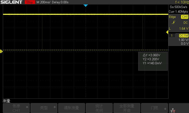SDS1000X-E数字示波器显示界面