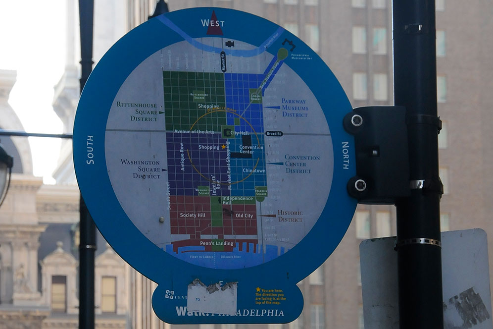 费城城市记忆导视系统