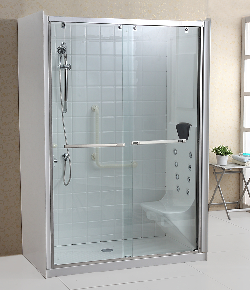Q698-Sliding doors-Walk-In-Shower