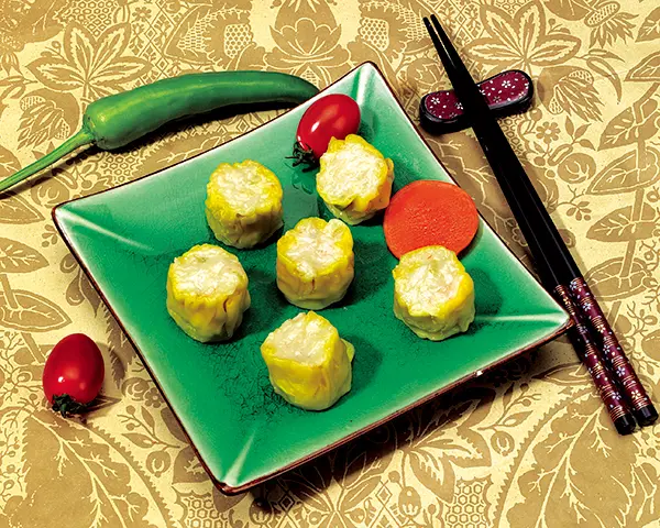 虾仁烧卖 shrimp dumpling