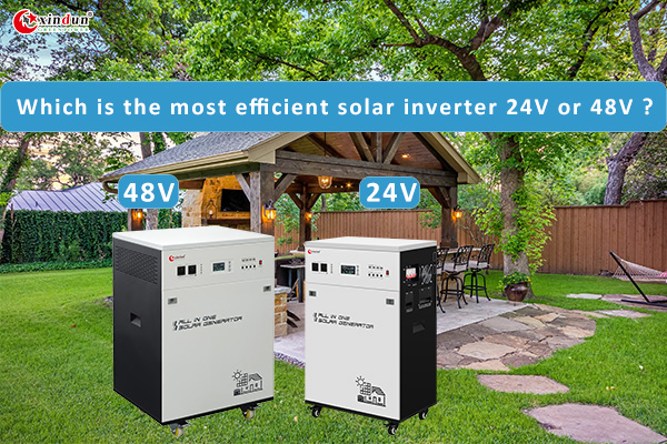 24V 和 48V逆变器-哪个是高效太阳能逆变器？
