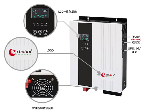 HP 无电池离网太阳能逆变器1