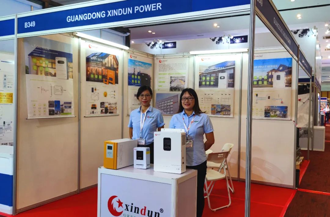 欣顿电源亮相2023年柬埔寨电力能源展览会