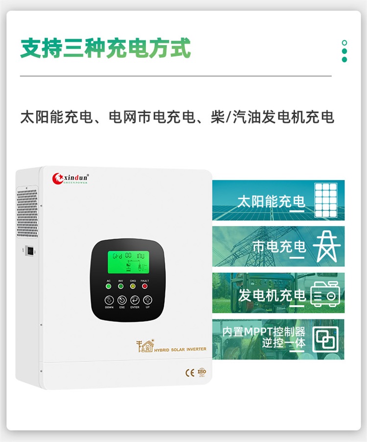 金沙9570HFP光伏离并网混合储能逆变器