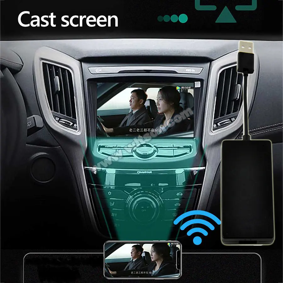 Wireless Carlink USB Apple Carplay & Android Auto (L004W)
