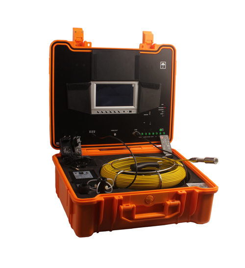 Pipe Drain Sewer Inspection System with 22mm Camera Head & Monitor DVR Controller