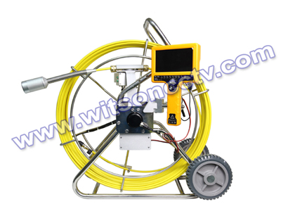60-120M Pipe drain sewer Inspection camera with integrated LCD Monitor DVR Controller