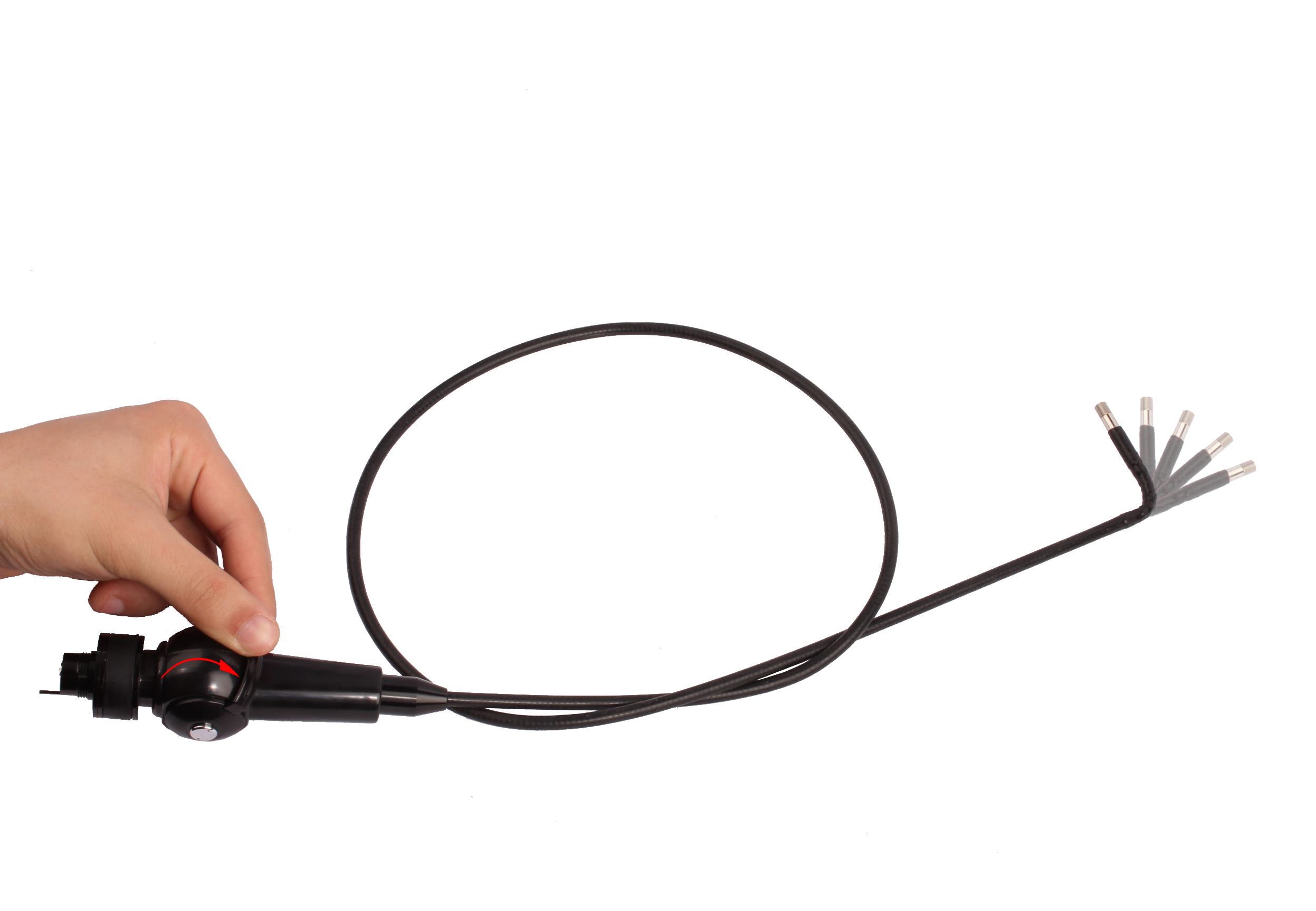 Witson 2-way Rotation Endoscope Inspection Camera with detachable screen