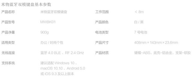 200元的米物蓝牙双模键盘，小米槽点最少的产品了吧