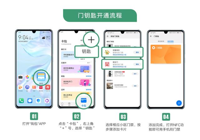 将门钥匙装进华为手机，2000个小区已支持刷手机开门