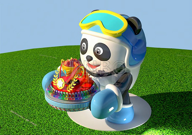 新款游樂設施幸福熊貓