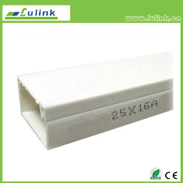 LK-PVCTK014.  PVC cable trunking   25*16 MM