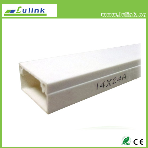 LK-PVCTK017.  PVC cable trunking   14*24AMM