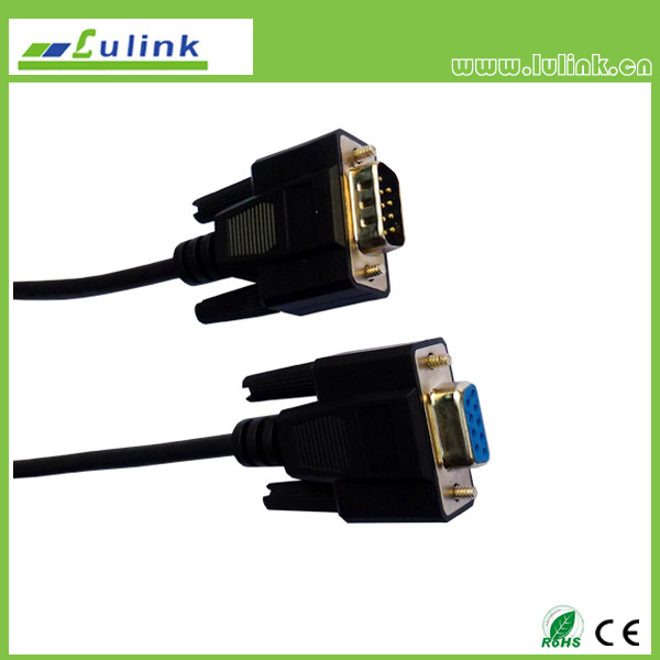 DB9 M TO DB9 FEMALE CABLE