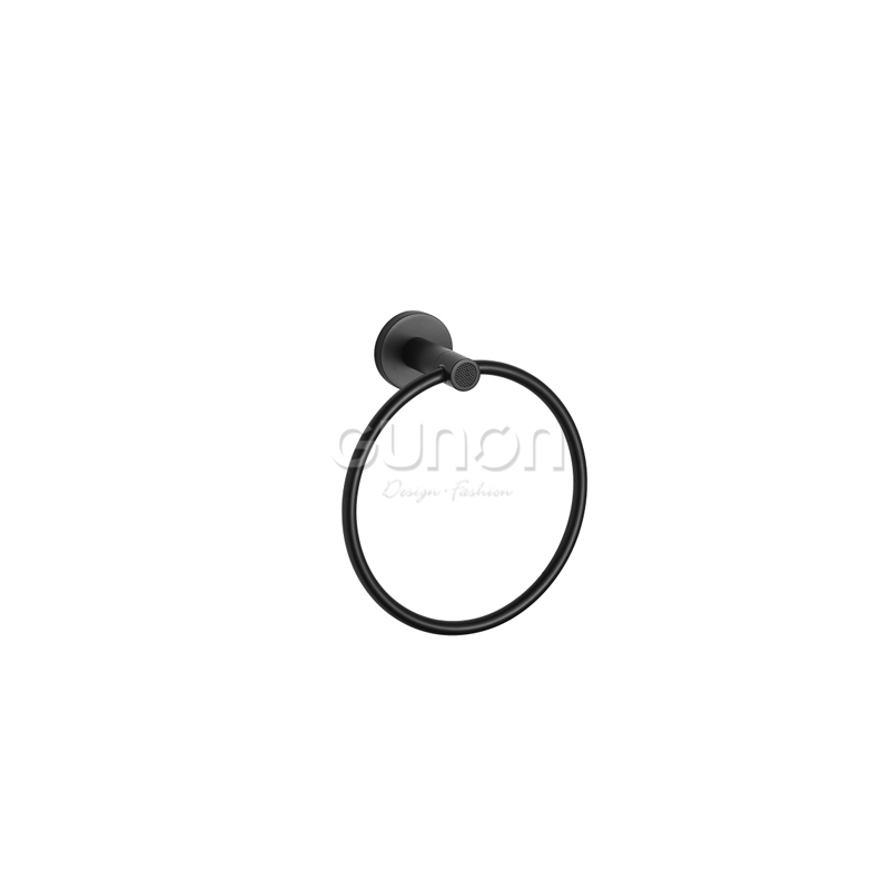 L-7256 毛巾环(黑色)(铜)