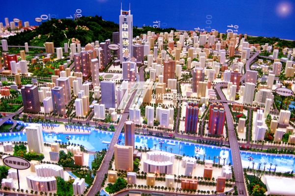 广州市总体规划模型