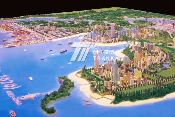 湛江东海岛新城模型
