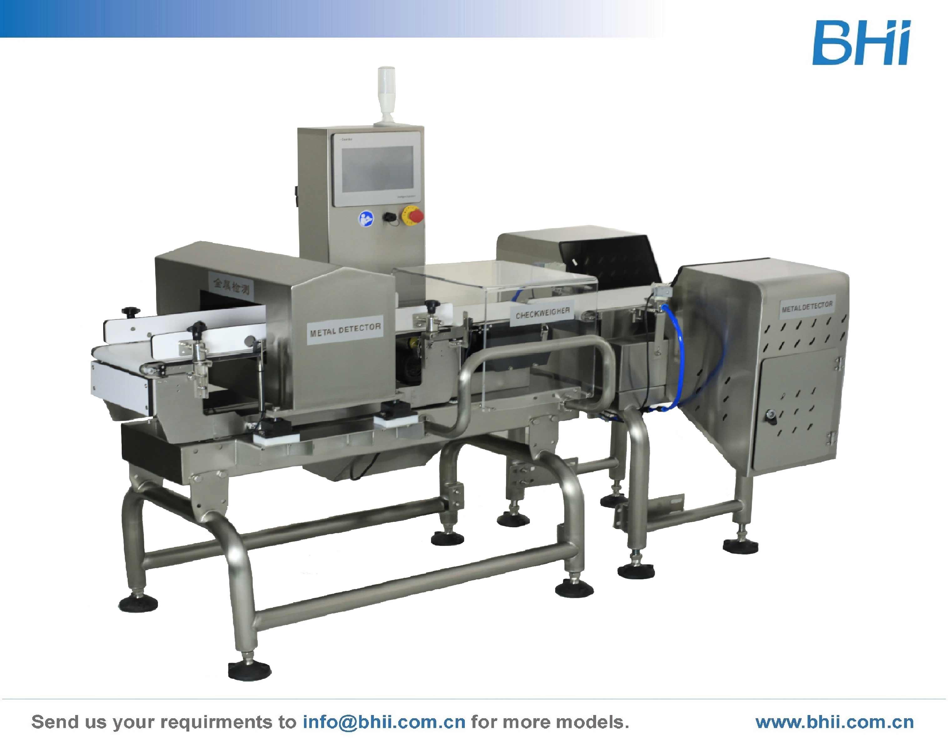 Combo Checkweigher with Metal Detector 