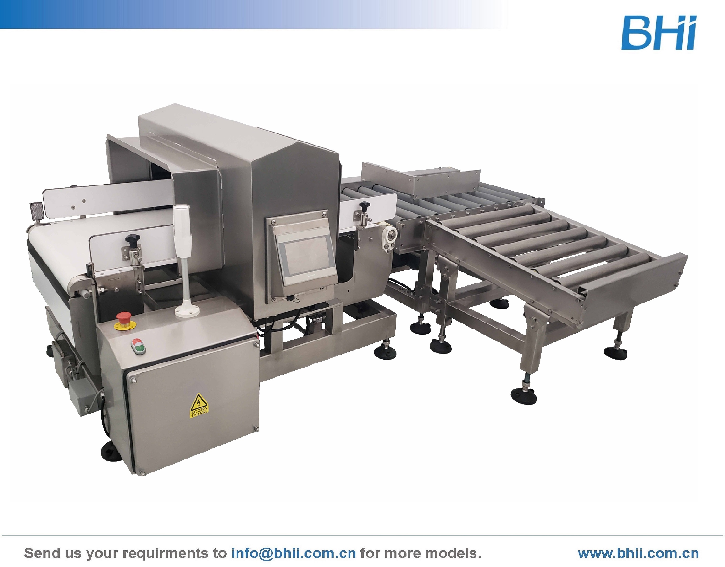 Combo Checkweigher with Metal Detector 