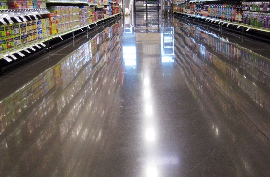 Polishing style - Cement-based facing self-leveling floor system