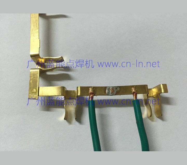 插板插座铜片铜线焊接点焊机