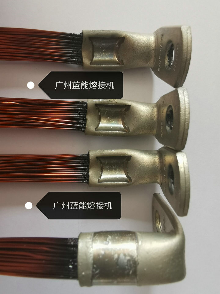 电机UVW三相引出线铜端子焊接机