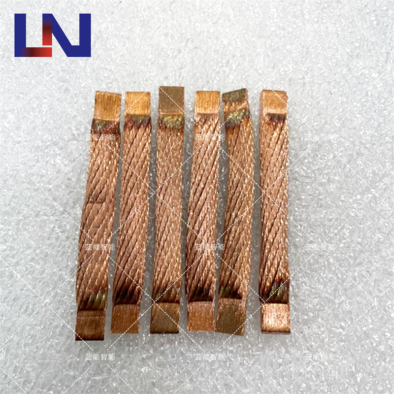 铜电缆铜绞线无间隙成型压方热熔焊接