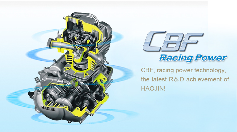 CBF150, racing power technology