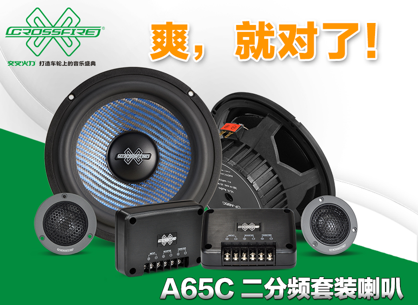 CF-A65C 二分頻套裝喇叭